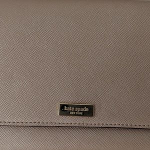Kate Spade Large Metallic Rose Gold Wallet